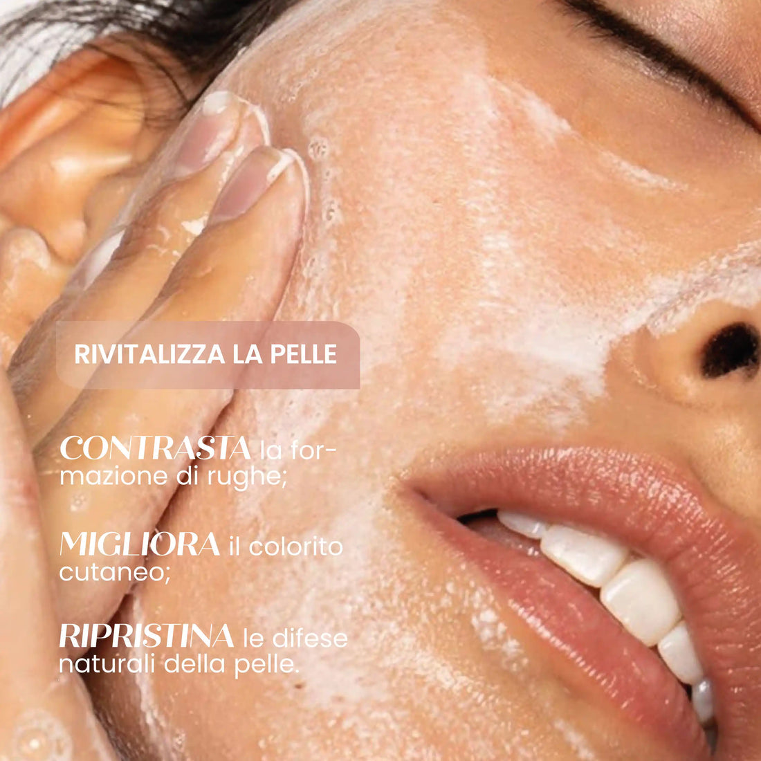 Detergente mousse viso nutriente (per tutti i tipi di pelle) - Senso Naturale