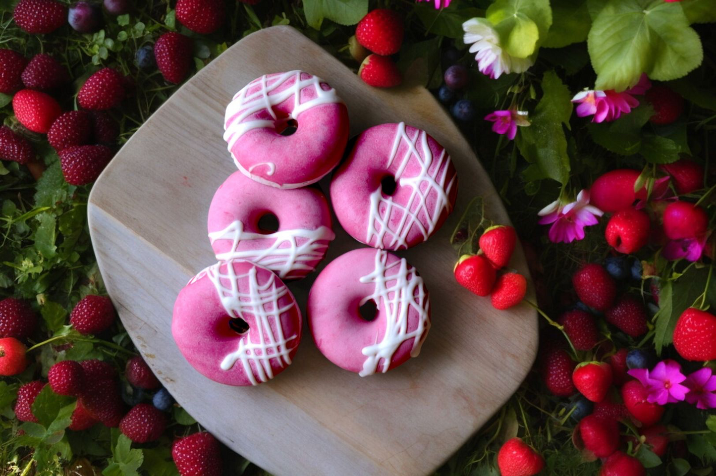 Sapone artigianale donut Sweet Berries - Almara Soap