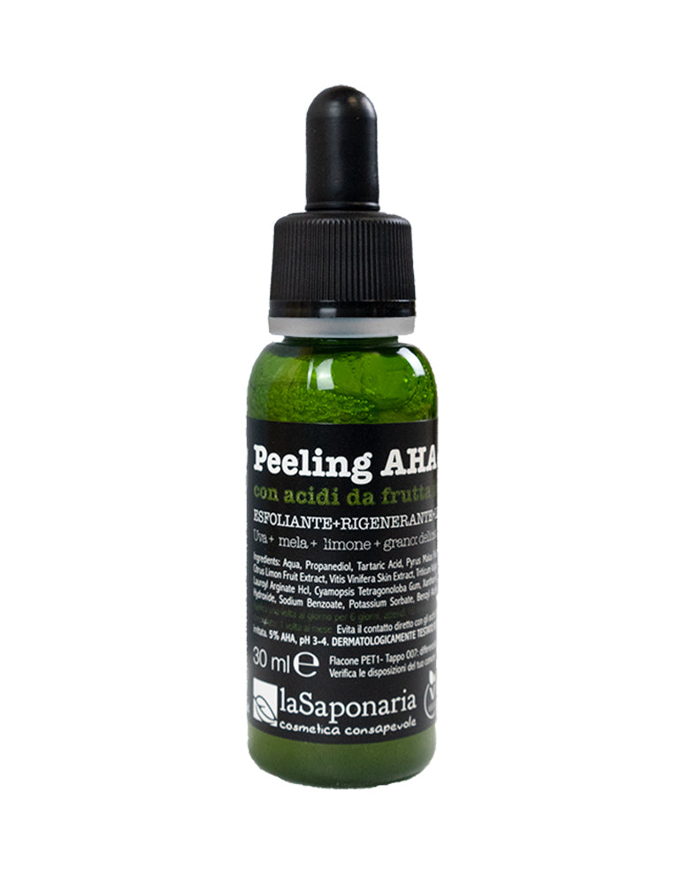 trattamento viso aha peeling la saponaria